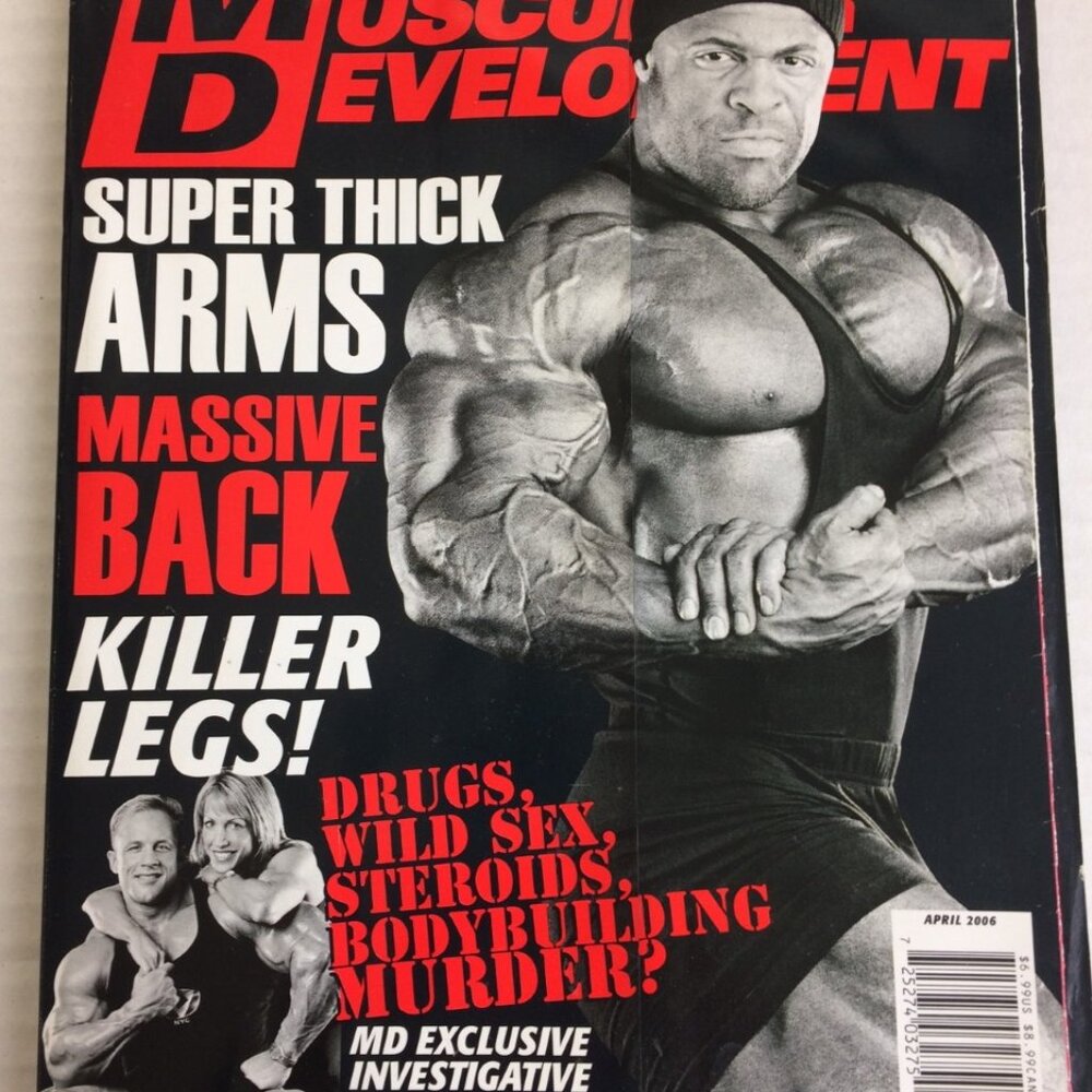 Muscular Development Magazine Volume 43, #4 April 2006 Super Thick Arms!